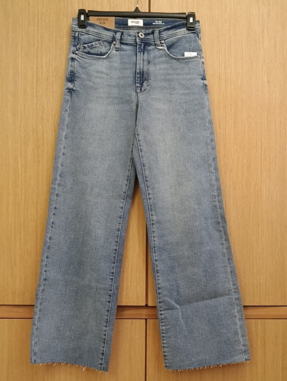 NWT Kensie SZ 6/28 Light Blue Wide Leg Jeans